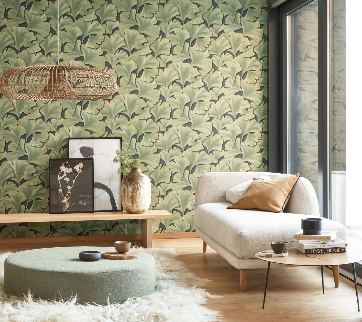 Ginko, Fabric, Wallpaper and Home Decor