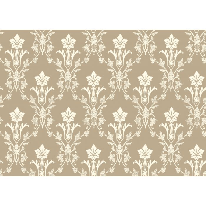 Floral Hughes Wallpaper - Beige