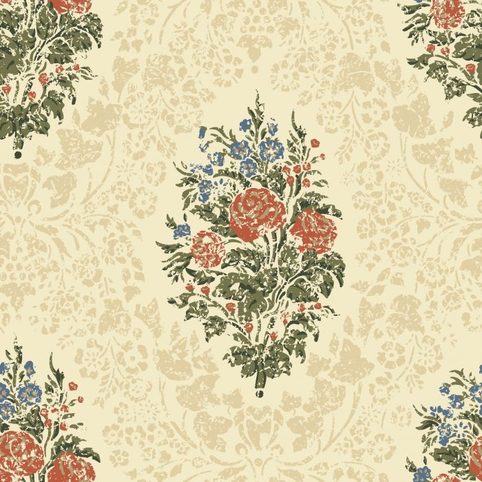 Sample - Victoria Historical Wallpaper - Beige