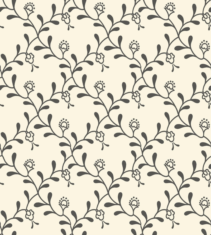 Elsagarden Wallpaper - White/Black