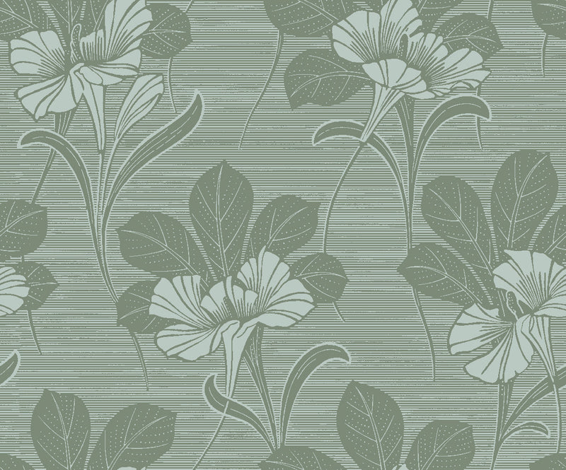 Vilhelmina Wallpaper - Green