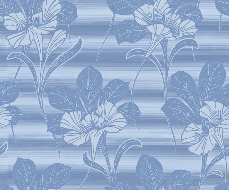 Vilhelmina Wallpaper - Blue