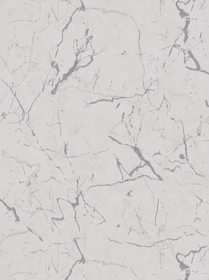 Marble Wallpaper - Grey/Metallic/White