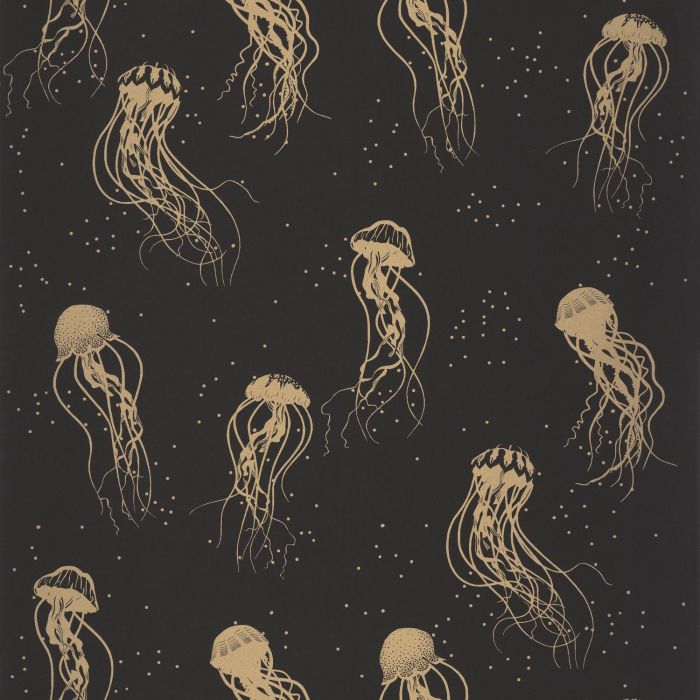 Jellyfish Wallpaper - Noir