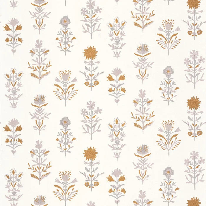 Charmes Wallpaper - Gris Fauvette