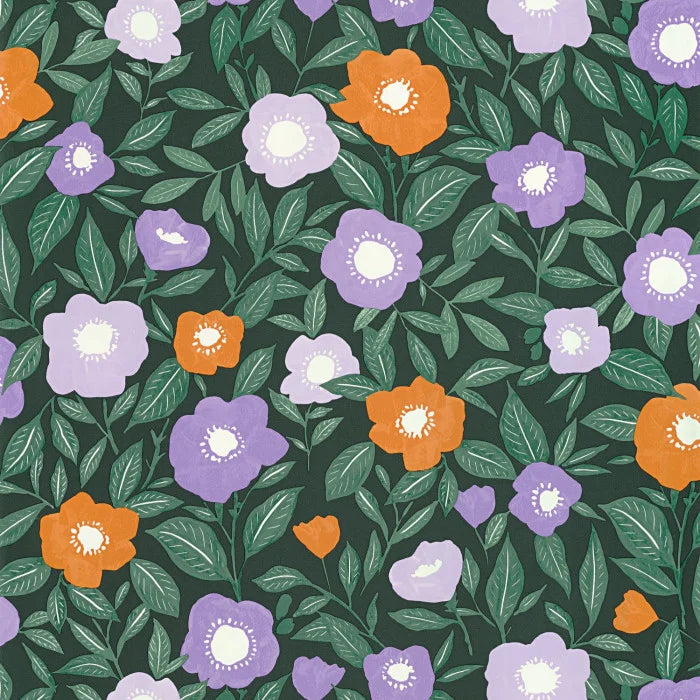 Lucky Wallpaper - Violet orange