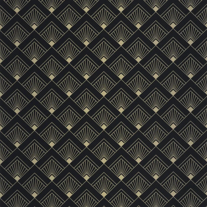 Effervescence Wallpaper - Noir dore