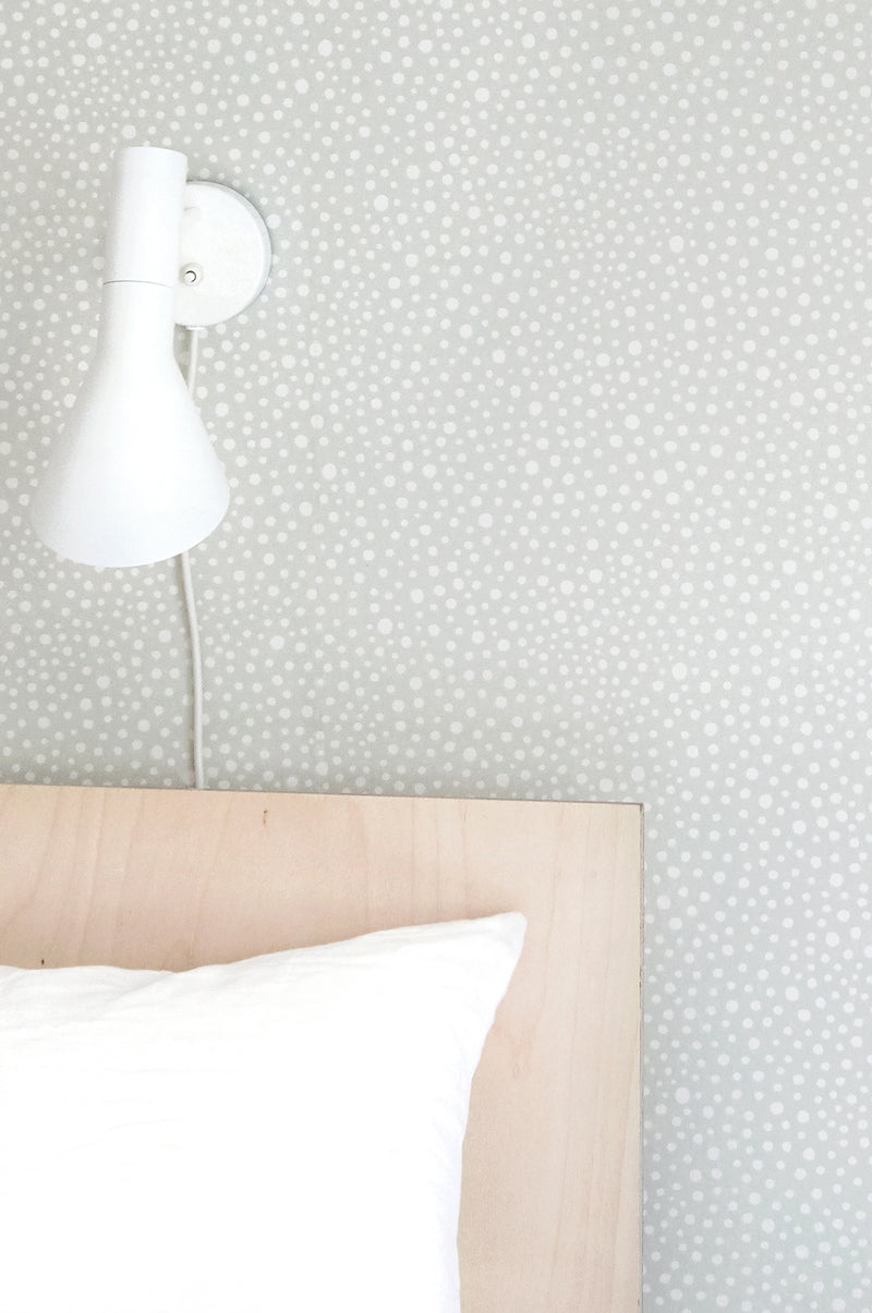 Grey Dots Wallpaper