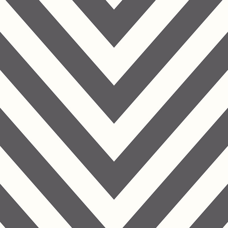 Chevron Wallpaper - Black/White