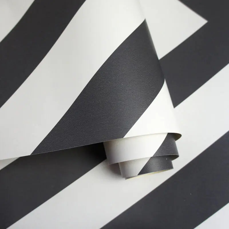 Chevron Wallpaper - Black/White