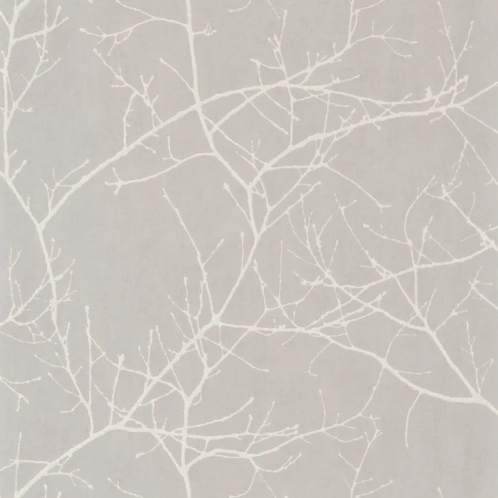 Arbre Wallpaper - Dove Grey