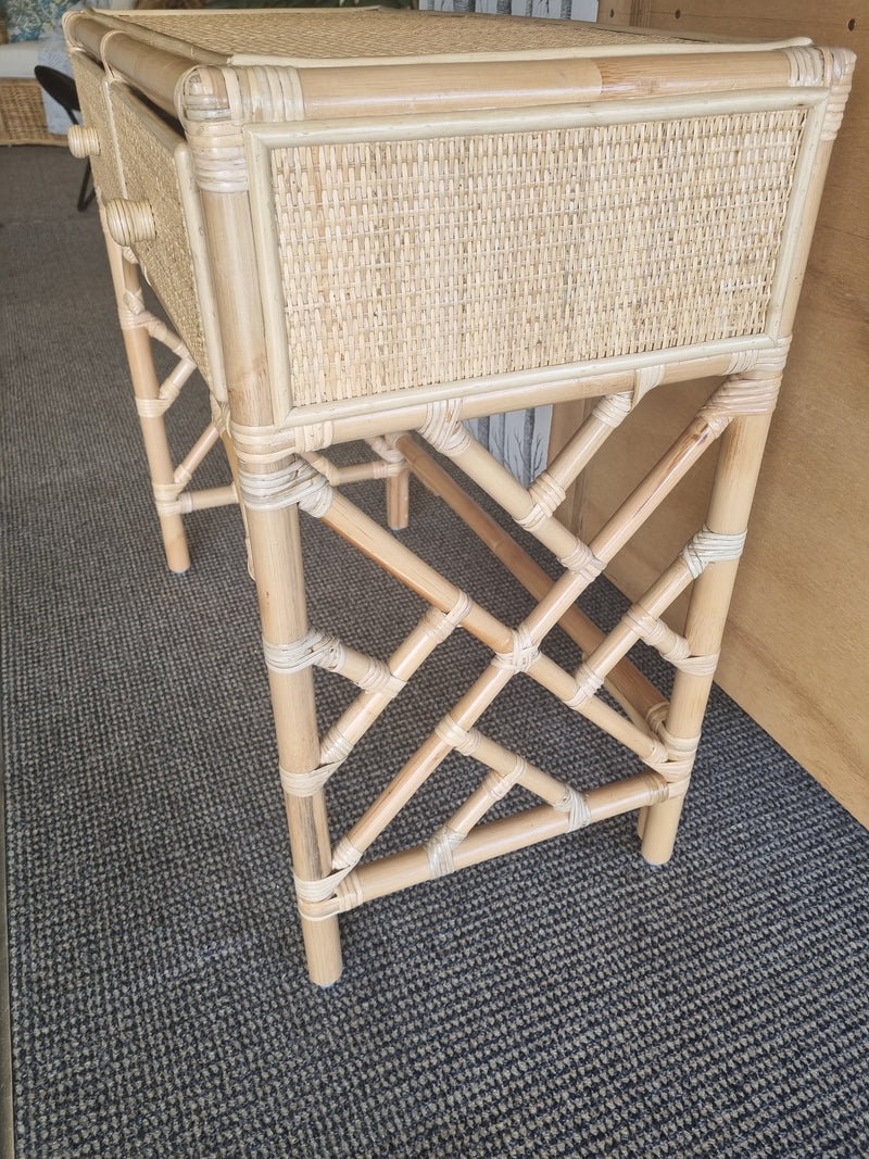 Chippendale Cane Desk