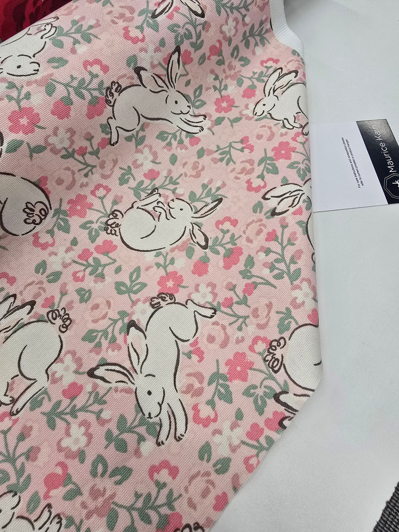 Cath Kidston Jumping Bunnies Fabric - Last 5 Metres