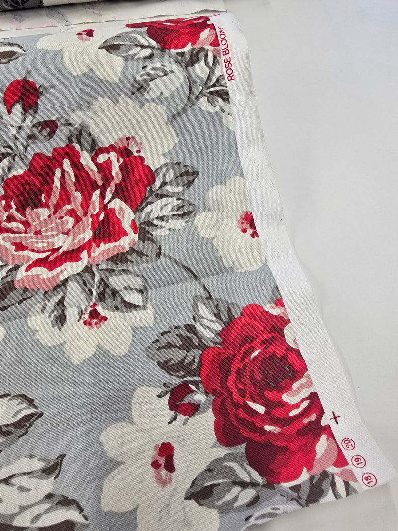 Cath Kidston Rose Bloom Fabric - Last 5 Metres