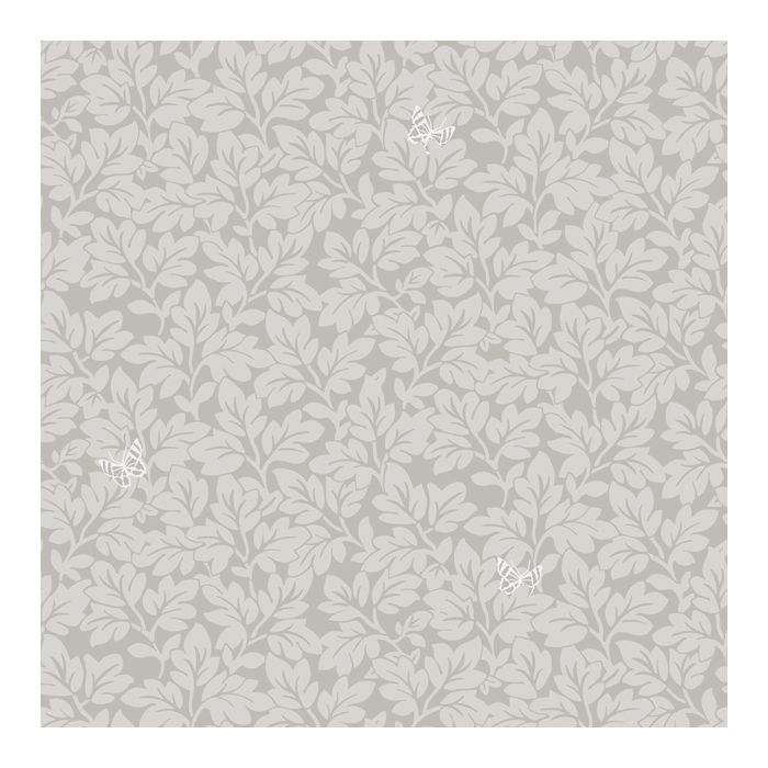 Lunden Butterfly Wallpaper - Grey