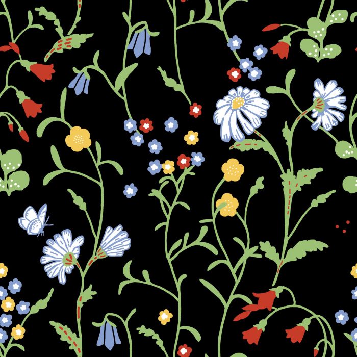 Midsommar Wallpaper - Black