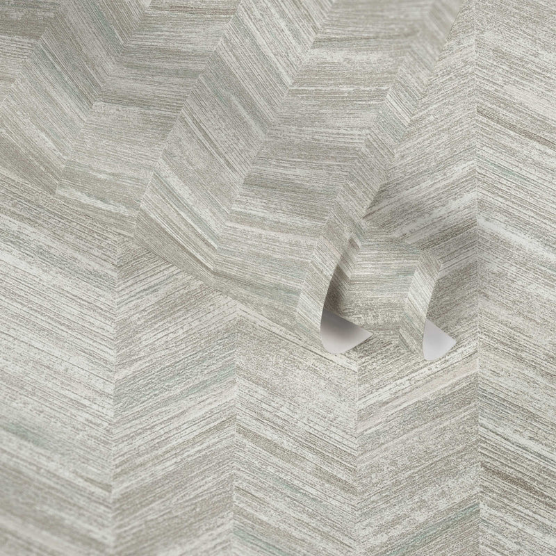 Textured Herringbone Wallpaper - 5 Colours