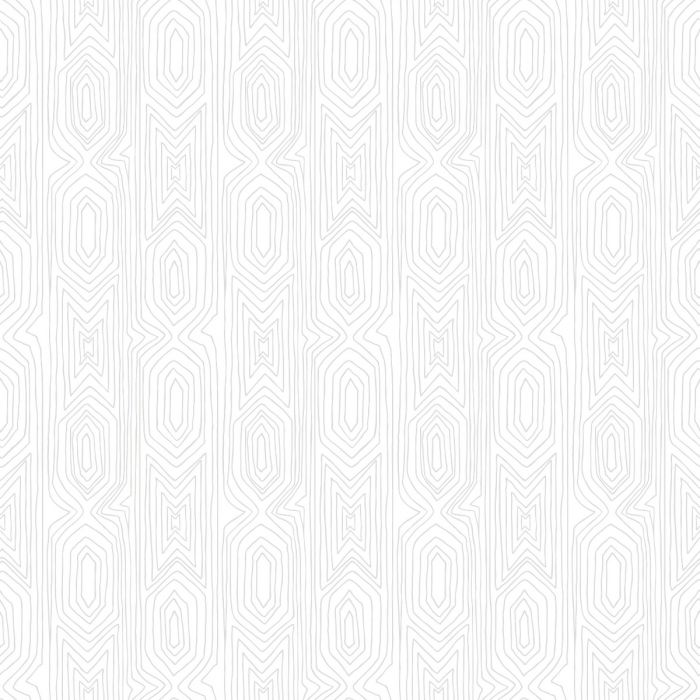 Linjelek Geometric Wallpaper - Silver