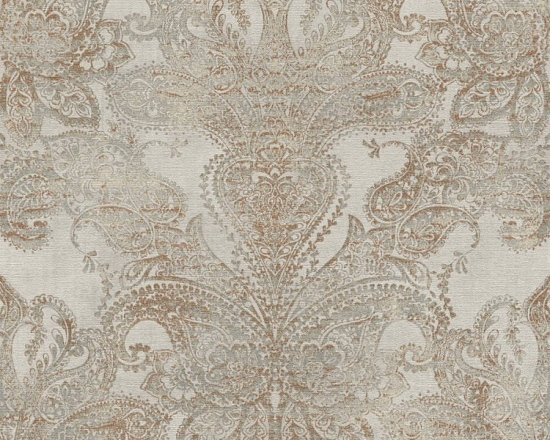 Baroque Ornaments Wallpaper (Metropolitan Stories 3 Collection) - Cream