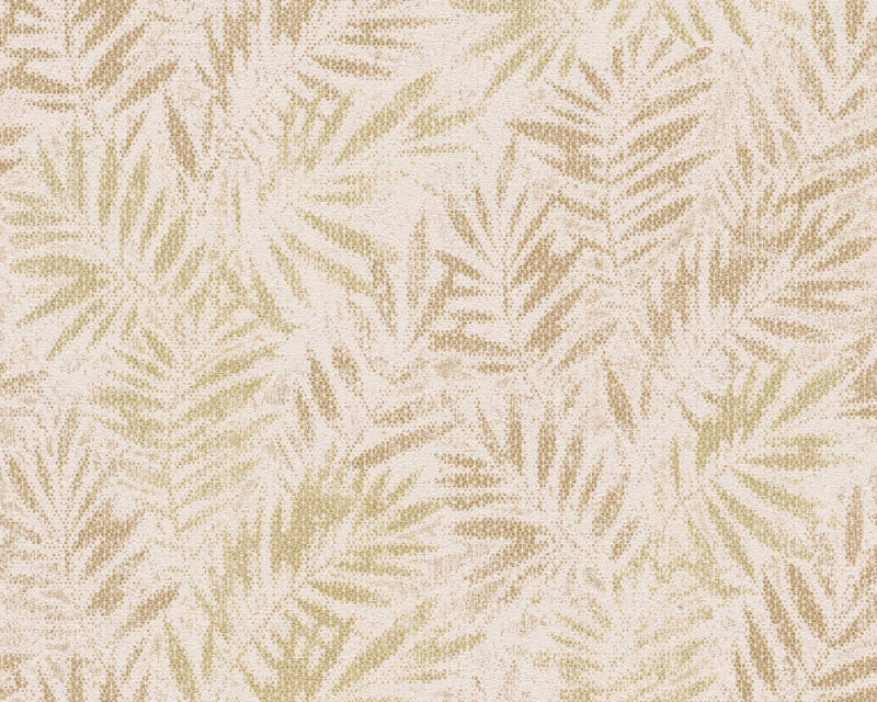 Don't Leaves Me Wallpaper (Metropolitan Stories 3 Collection) - Pink/Gold