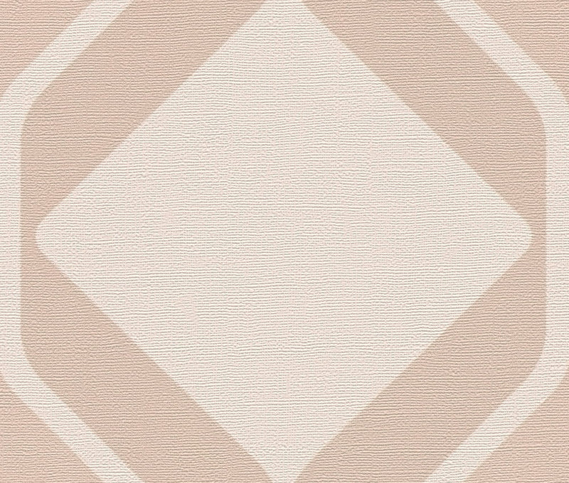 Deco Retro Wallpaper - Beige