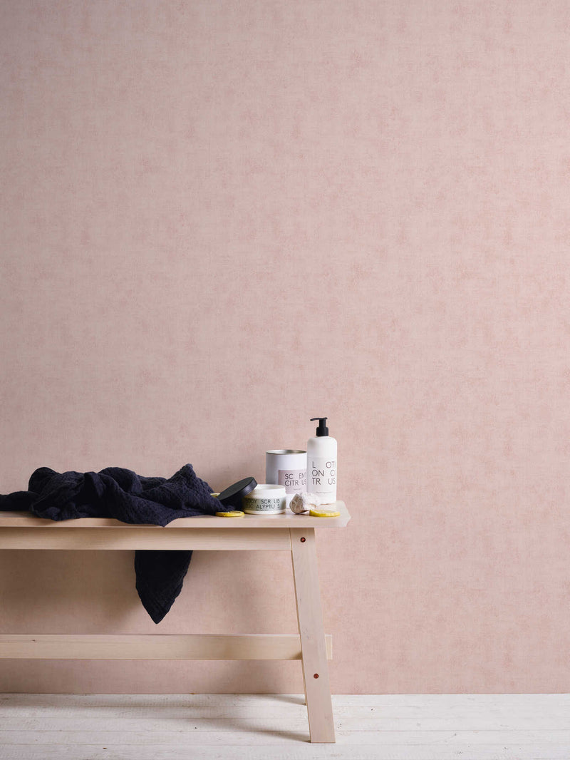 Textured Highlights Wallpaper - Soft Pink