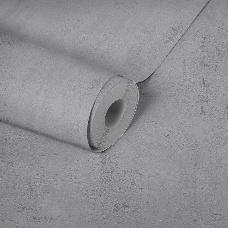 New York Plaster Wallpaper - Grey-1