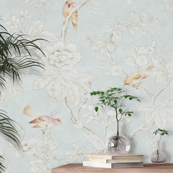 Chiswick Grove Wallpaper - Silver