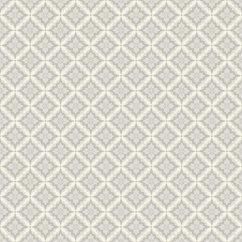 Sample - Ingrid Wallpaper - Grey