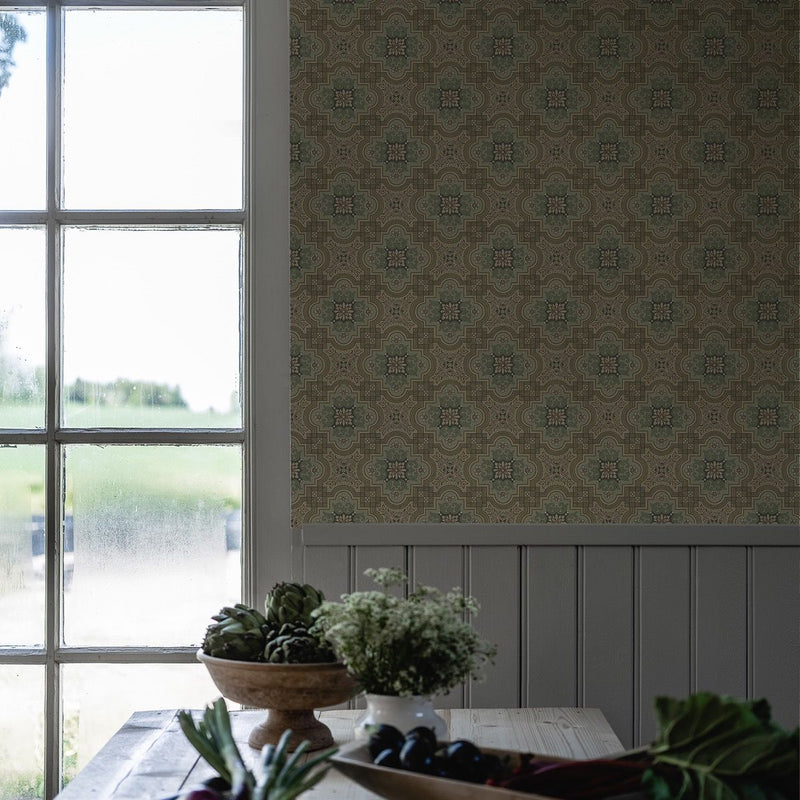 Alnon Wallpaper - Beige