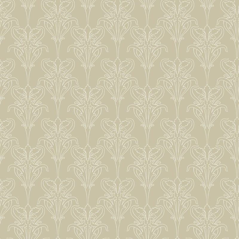 Iris Wallpaper - Beige