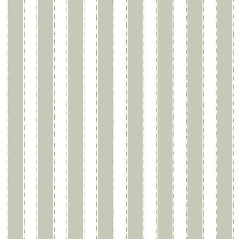 Sample - Gottfrid Stripes Wallpaper - Green