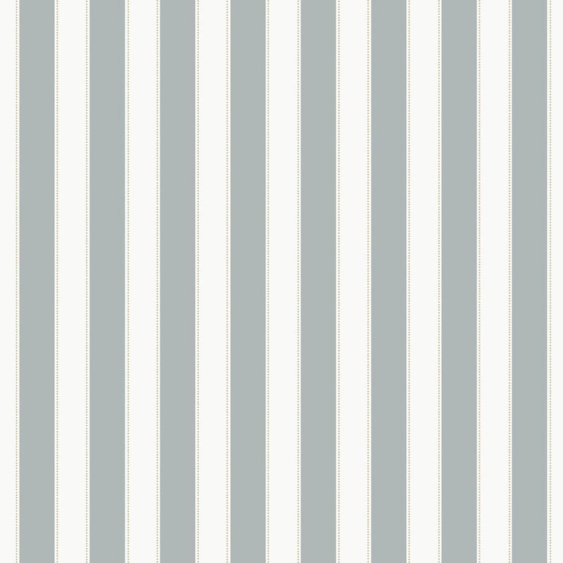 Sample - Gottfrid Stripes Wallpaper - Blue