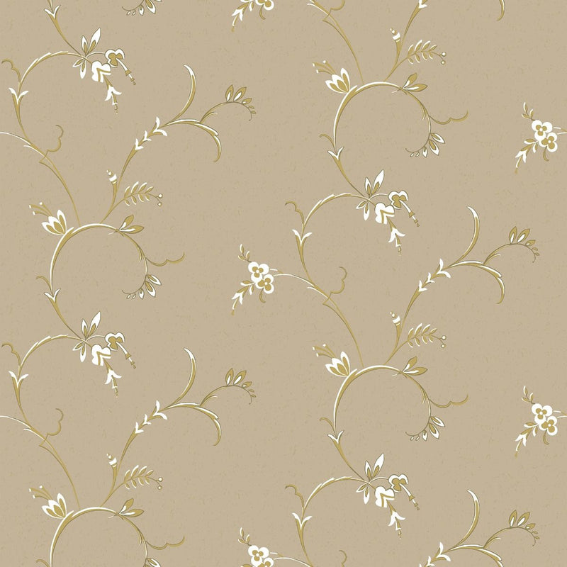 Sample - Ekbacken Wallpaper - Beige