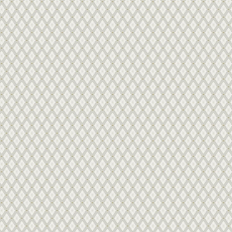 Selma Diamond Wallpaper - Grey