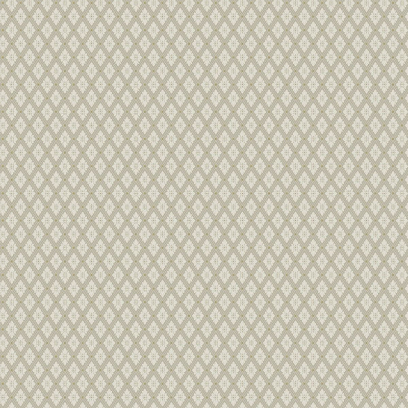 Sample - Selma Diamond Wallpaper - Beige