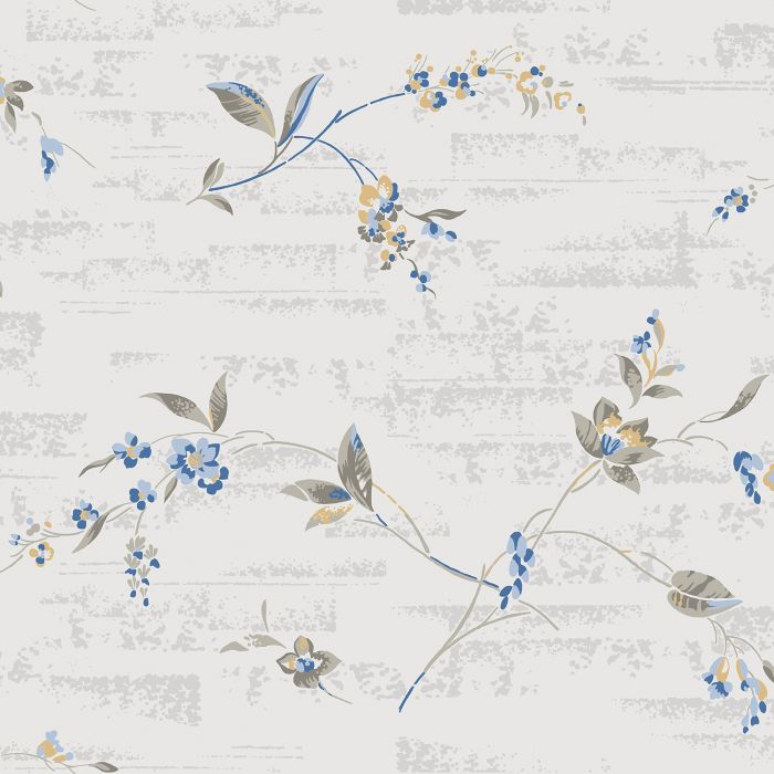 Duro Skir 1939 Wallpaper - Grey/Blue