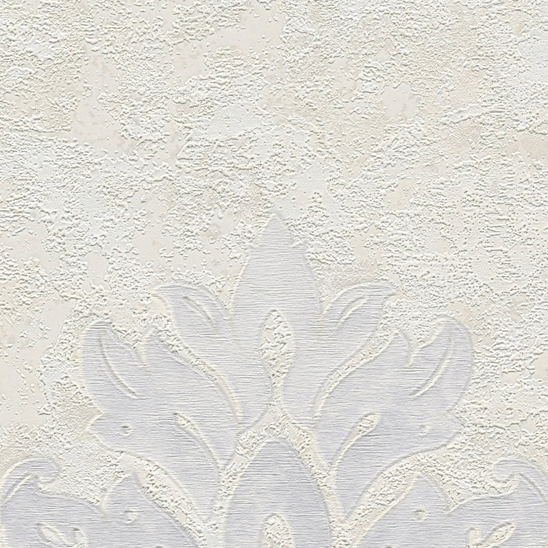 St. Petersberg Baroque Wallpaper - White