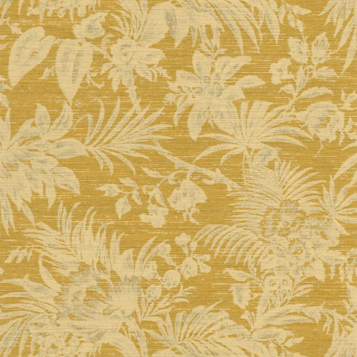 Fern Wallpaper - Mustard