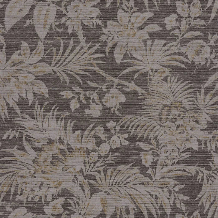 Fern Wallpaper - Brown