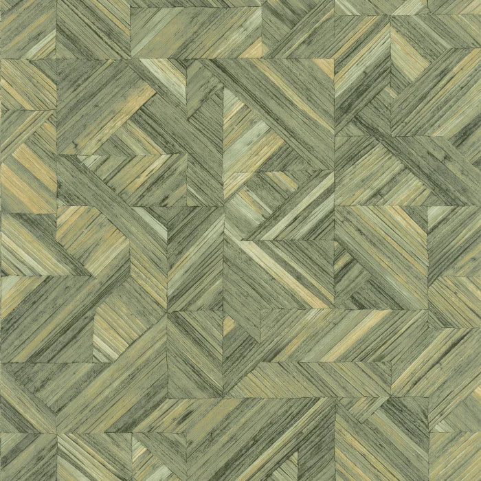 Bali Paille Wallpaper - Shades of Green