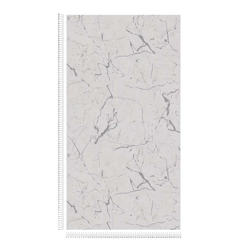 Marble Wallpaper - Grey/Metallic/White