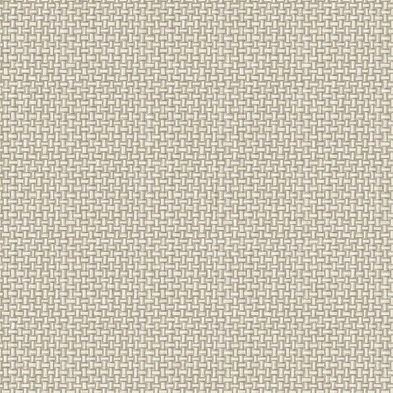 Sample - Biderbost Weave Wallpaper - Cream