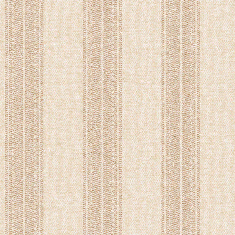 Sample - Yuste Stripe Wallpaper - Coral