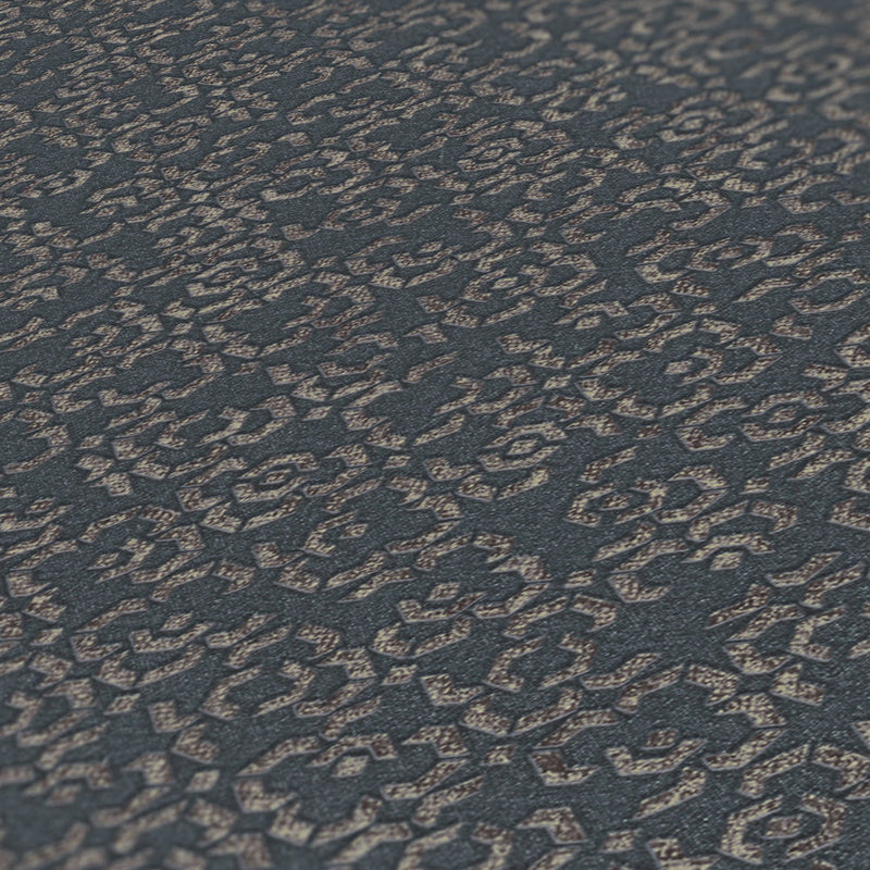 Marrakesh Hall Wallpaper - Metallic Grey