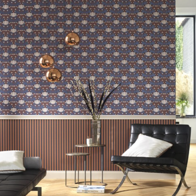 Foxtrot Wallpaper - Beige - Discontinuing