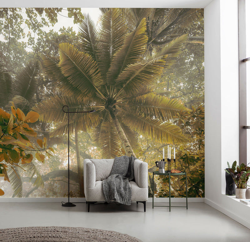 Photo Mural Wallpaper - Palms Panorama