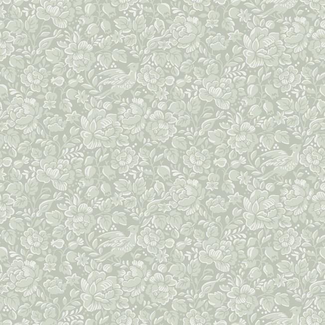 Jenny - Nightingale Wallpaper - Sage Green