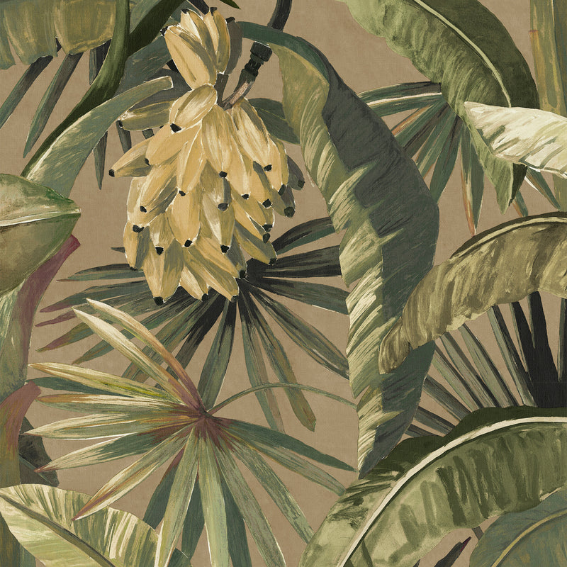 La Palma Wallpaper - Palm Leaf