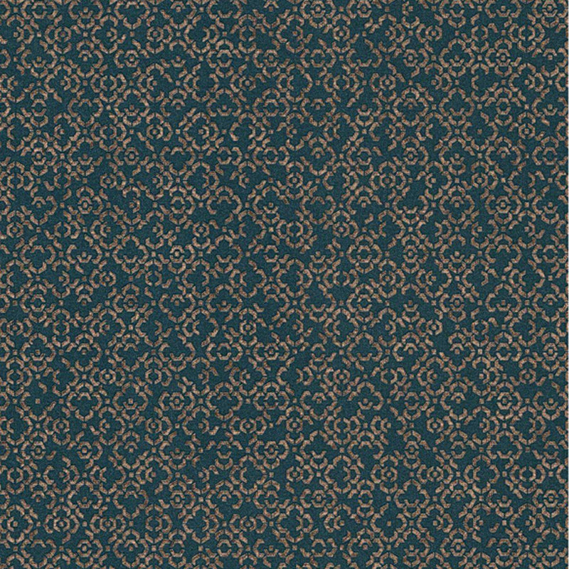 Marrakesh Hall Wallpaper - Metallic Blue